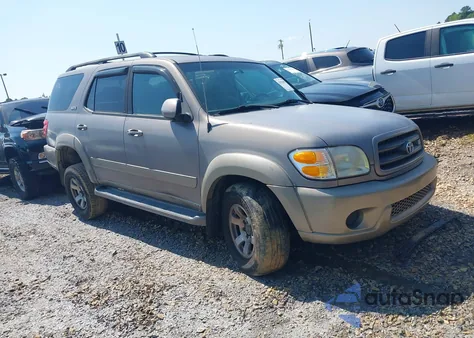 2001 Toyota Sequoia Sr5 V8 from USA, damaged, VIN 5TDBT44A31S031316